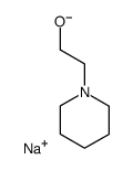 1-(hydroxyethyl)piperidine sodium alkoxide结构式