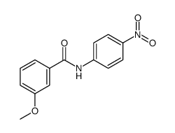 3-methoxy-N-(4-nitrophenyl)benzamide结构式