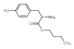 L-酪氨酸丁酯结构式
