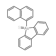 5-naphthalen-1-yl-5-sulfanylidenebenzo[b]arsindole Structure