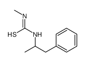 1-methyl-3-(1-phenylpropan-2-yl)thiourea Structure