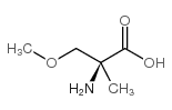 2-amino-2-methyl-3-methoxy-propanoic acid Structure