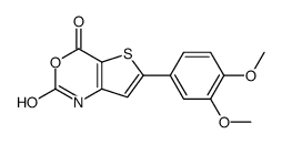 6-(3,4-dimethoxyphenyl)-1H-thieno[3,2-d][1,3]oxazine-2,4-dione Structure