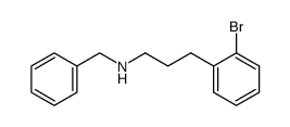 N-benzyl-3-(o-bromophenyl)propylamine结构式