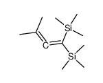 (3-methylbuta-1,2-diene-1,1-diyl)bis(trimethylsilane)结构式
