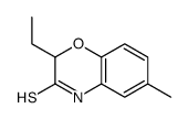 2H-1,4-Benzoxazine-3(4H)-thione,2-ethyl-6-methyl-(9CI) Structure