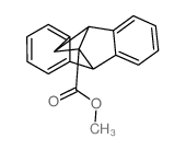 methyl (dibenzotricyclo<3.3.0.02,8>octa-3,6-dien1-yl)-carboxylate Structure