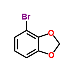 4-Bromo-1,3-benzodioxole structure