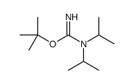 tert-butyl N,N-di(propan-2-yl)carbamimidate Structure