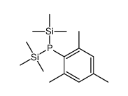 (2,4,6-trimethylphenyl)-bis(trimethylsilyl)phosphane Structure