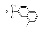 8-methylnaphthalene-2-sulfonic acid结构式