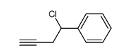 4-chloro-4-phenyl-but-1-yne结构式