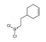 Dichloro[2-(3-cyclohexen-1-yl)ethyl]silane结构式