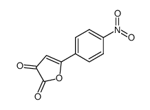 5-(4-nitrophenyl)-2,3-dihydro-2,3-furandione Structure