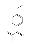 1-(4-ethylphenyl)-2-methylprop-2-en-1-one Structure