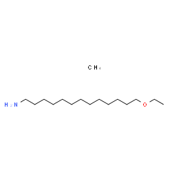 Amines, C13-15-alkyl, ethoxylated structure