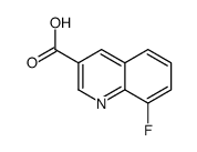 8-fluoroquinoline-3-carboxylic acid Structure