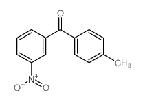 (4-methylphenyl)-(3-nitrophenyl)methanone Structure