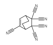 bicyclo[2.2.2]oct-2-ene-2,7,7,8,8-pentacarbonitrile结构式