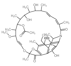 Rifamycin,N,3-[ethylidene(propylimino)]- (9CI) structure