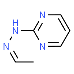 Acetaldehyde, 2-pyrimidinylhydrazone (9CI)结构式
