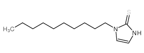 2H-Imidazole-2-thione,1-decyl-1,3-dihydro-结构式