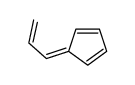 5-prop-2-enylidenecyclopenta-1,3-diene Structure