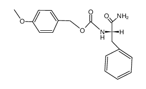 Z(OMe)-Phe-NH2结构式