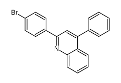 2-(4-bromophenyl)-4-phenylquinoline结构式