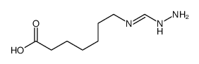 7-(hydrazinylmethylideneamino)heptanoic acid Structure