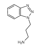 3-(benzotriazol-1-yl)propan-1-amine结构式