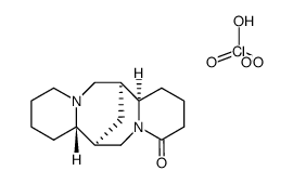 (+)-Lupanine (perchlorate) structure