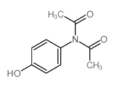 Acetamide,N-acetyl-N-(4-hydroxyphenyl)-结构式