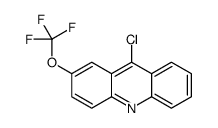 9-chloro-2-(trifluoromethoxy)acridine Structure