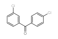 Benzophenone, 3,4-dichloro- Structure