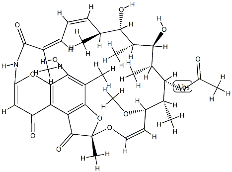 16,17-Didehydrorifamycin G Structure