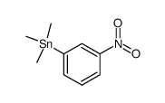 1-trimethylstannyl-3-nitrobenzene Structure