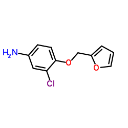 3-Chloro-4-(2-furylmethoxy)aniline Structure