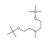 Methanamine, N,N-di(2-trimethylsilyloxyethyl)- Structure