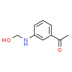 Ethanone, 1-[3-[(hydroxymethyl)amino]phenyl]- (9CI) picture