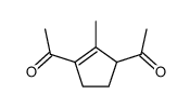 1,3-diacetyl-2-methyl-1-cyclopentene结构式