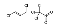 (E)-1,3-dichloroprop-1-ene,trichloro(nitro)methane Structure