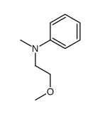 N-(2-methoxyethyl)-N-methylaniline Structure