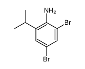 2,4-Dibromo-6-isopropylaniline structure