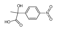 BENZENEACETIC ACID, A-HYDROXY-A-METHYL-4-NITRO-结构式