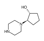 Cyclopentanol, 2-(1-piperazinyl)-, (1R,2R)- (9CI) Structure