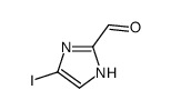 4-IODO-1H-IMIDAZOLE-2-CARBALDEHYDE结构式