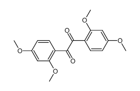 2,2',4,4'-tetramethoxybenzil Structure