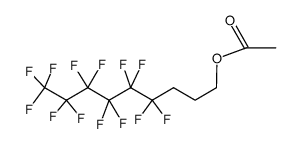 4,4,5,5,6,6,7,7,8,8,9,9,9-tridecafluorononyl acetate Structure