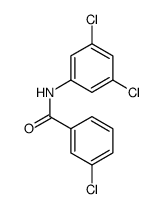 3-Chloro-N-(3,5-dichlorophenyl)benzamide结构式